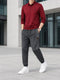 Polo rouge + jogging