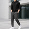 Polo noir + jogging